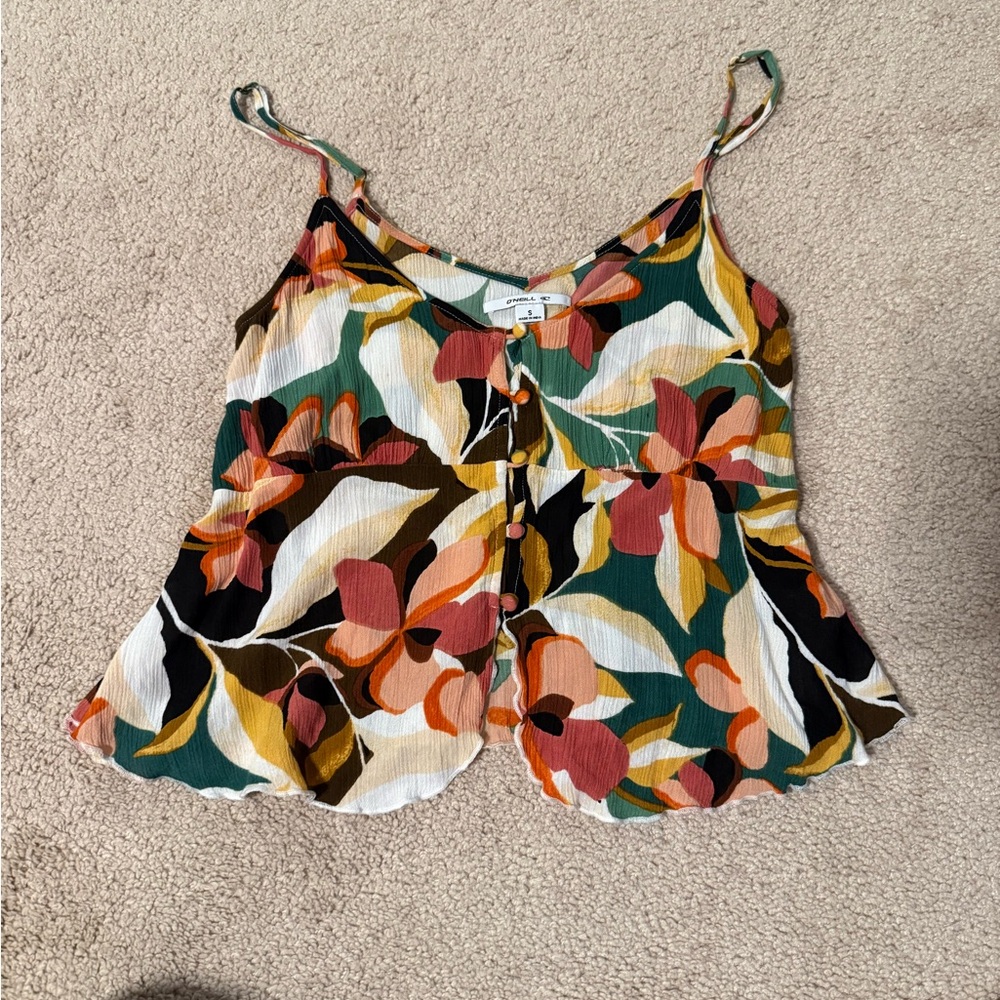 O'Neill Multicolor Floral Camisole Top